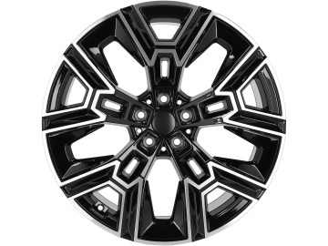 Jantes Look BMW Style 939M 20x10 5X112 ET 46 66.6 (Preto polido + detalhe preto)