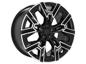 Jantes Look BMW Style 939M 20x10 5X112 ET 46 66.6 (Preto polido + detalhe preto)