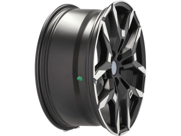 Jantes Look BMW Style 995M 19x8.5 5X112 ET 26 66.6 (Preto Polido Metade Matte)