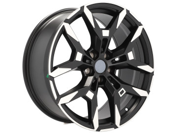 Jantes Look BMW Style 995M 19x8.5 5X112 ET 26 66.6 (Preto Polido Metade Matte)