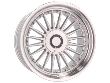 Jantes Look BMW Style Alpina 18x10 5X120 ET 20 74.1 (Prata + Aba Polida)