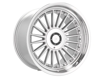 Jantes Look BMW Style Alpina 18x8.5 5X120 ET 15 74.1 (Prata + Aba Polida)