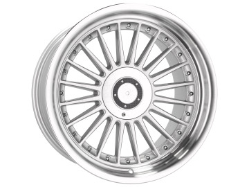 Jantes Look BMW Style Alpina 18x8.5 5X120 ET 15 74.1 (Prata + Aba Polida)