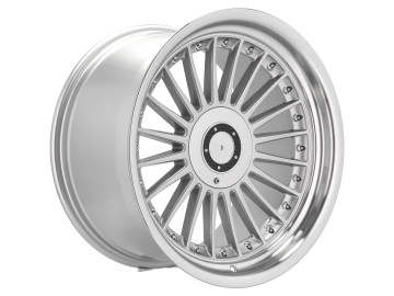 Jantes Look BMW Style Alpina 18x8.5 5X120 ET 15 74.1 (Prata + Aba Polida)