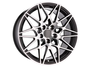 Jantes Look BMW Style M4 GTS 18x8.5  5X120  ET  35  72.6 (Preto Polido)