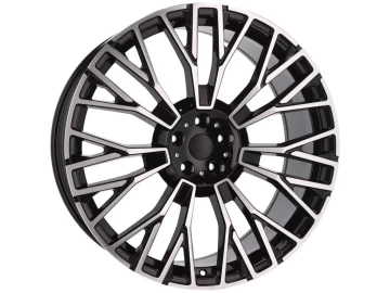 Jantes Look BMW Style 745i 22x10.5 5X112 ET 43 66.6 (Preto Polido)