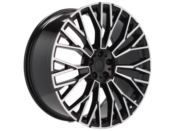 Jantes Look BMW Style 745i 22x10.5 5X112 ET 43 66.6 (Preto Polido)