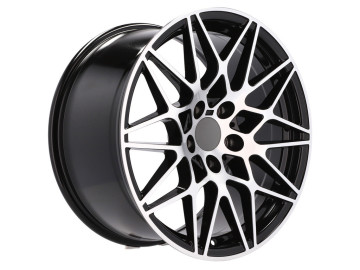 Jantes Look BMW style 666 M4 GTS 19x8.5 5X120 ET 34 72.6 (Preto Polido)