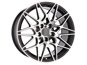 Jantes Look BMW style 666 M4 GTS 19x8.5 5X120 ET 34 72.6 (Preto Polido)