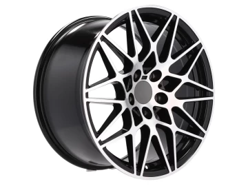 Jantes Look BMW style 666 M4 GTS 20x9.5 5X120 ET 40 72.6 (Preto Polido)