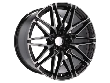 Jantes Look BMW style 818M 20x10 5X120 ET 40 74.1 (Preto + Face Maquinada)