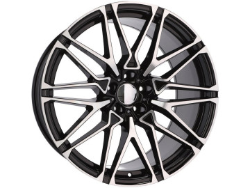 Jantes Look BMW style 818M 22x10.5 5X112 ET 42 66.5 (Preto Polido)