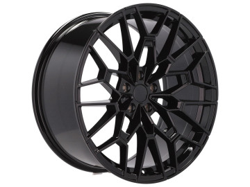 Jantes Look BMW style 827M M3 CS e M4 CSL 20x8.5 5X112 ET 26 66.6 (Preto Polido Metade Matte)