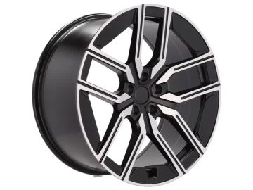 Jantes Look BMW style 907M 20x8.5 5X112 ET 25 66.6 (Preto Polido Metade Matte)