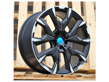 Jantes Look BMW style 954i 21x8.5 5X112 ET 30 66.6 (Preto Polido Metade Matte)