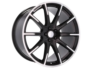 Jantes Look BRABUS Monoblock Z Platinum 20x8.5 5X112 ET 36 66.6 (Preto Polido)