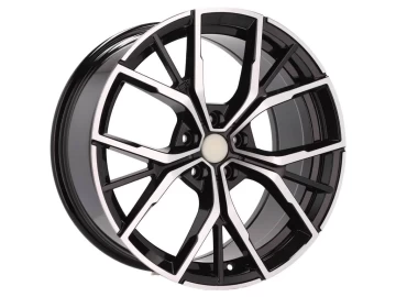 Jantes Look Bmw M8 19x8 5X112 ET 30 66.6 (Preto Polido)