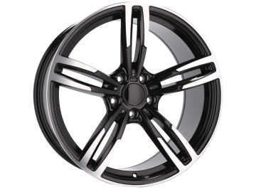 Jantes Look Bmw 437M 19x8.5 5X120 ET 34 72.6 (Preto Polido)