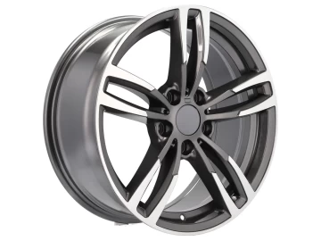 Jantes Look Bmw 437M 19x8.5 5X120 ET 35 72.6 (Prata Polida)