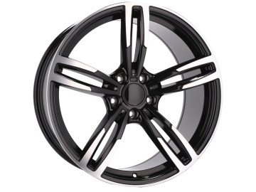 Jantes Look Bmw 437M 19x8.5 5X120 ET 35 72.6 (Preto Polido)