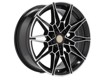 Jantes Look Bmw 826M 19x8 5X120 ET 36 72.6 (Preto Polido)