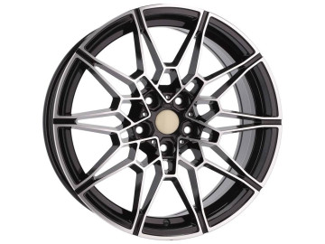 Jantes Look Bmw 826M 19x8 5X120 ET 36 72.6 (Preto Polido)