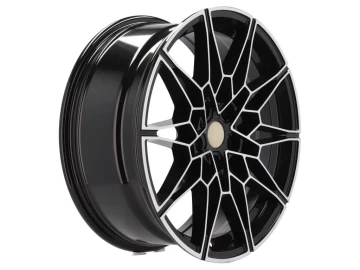 Jantes Look Bmw 826M 19x9 5X112 ET 40 66.6 (Preto Polido)