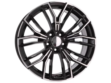 Jantes Look Bmw style 846M 19x8 5X112 ET 30 66.6 (Preto Polido)