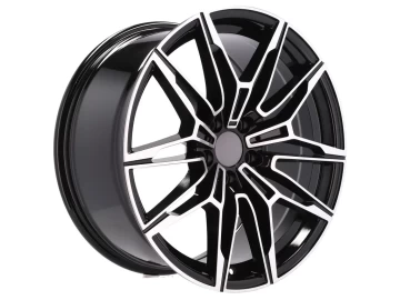 Jantes Look Bmw M3 M4 Style 825M 17x7.5 5X112 ET 40 66.6 (Preto Polido)