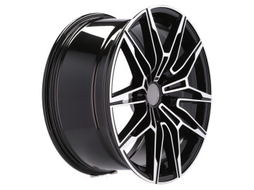 Jantes Look Bmw M3 M4 Style 825M 17x7.5 5X120 ET 34 72.6 (Preto Polido)