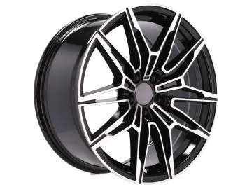 Jantes Look Bmw M3 M4 Style 825M 17x7.5 5X120 ET 34 72.6 (Preto Polido)