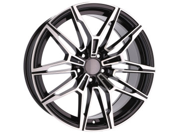 Jantes Look Bmw M3 M4 Style 825M 17x7.5 5X120 ET 34 72.6 (Preto Polido)