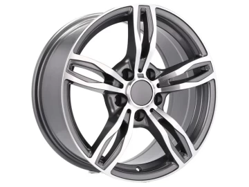 Jantes Look Bmw Style 343 M5/M6 17x8 5X120 ET 30 72.6 (Cinza Polido)