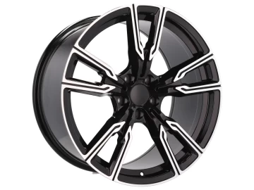 Jantes Look Bmw Style 747M X5 X6 21x10.5 5X112 ET 43 66.6 (Preto Polido)