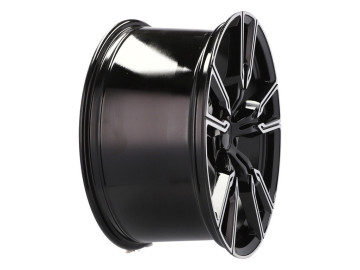 Jantes Look Bmw Style 747M X5 X6 21x10.5 5X112 ET 43 66.6 (Preto Polido)