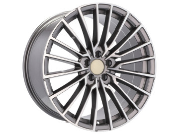 Jantes Look Bmw style 777 20x10 5X112 ET 41 66.6 (Cinza Polido)