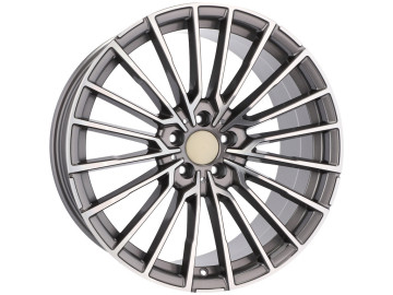 Jantes Look Bmw style 777 20x10 5X112 ET 41 66.6 (Cinza Polido)