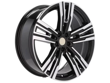 Jantes Look Bmw style 908M 20x8.5 5X112 ET 25 66.6 (Preto Polido)