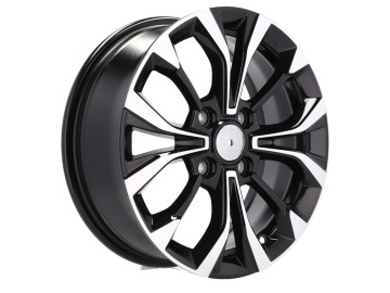 Jantes Look Chevrolet Epica 16x6 4X114.3 ET 40 56.6 (Preto Polido)