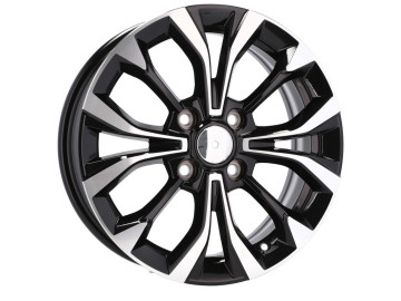 Jantes Look Chevrolet Epica 16x6 4X114.3 ET 40 56.6 (Preto Polido)