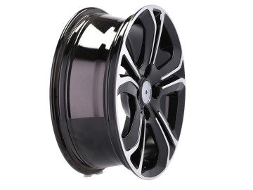 Jantes Look Peugeot 208 15x6 4X108 ET 25 65.1 (Preto Polido)