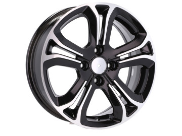 Jantes Look Peugeot 208 15x6 4X108 ET 25 65.1 (Preto Polido)