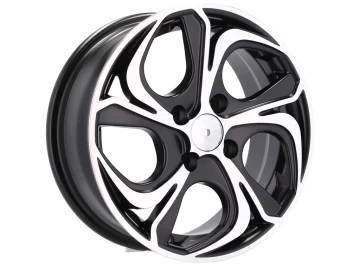 Jantes Look CITROEN C3 16x6.5 4X100 ET 40 60.1 (Preto Polido)