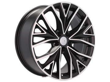 Jantes Look CUPRA LEON 4 IV 5FA 19x8 5X112 ET 49 57.1 (Preto Polido Metade Matte)