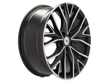 Jantes Look CUPRA LEON 4 IV 5FA 19x8 5X112 ET 49 57.1 (Preto Polido Metade Matte)