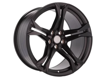 Jantes Look Chevrolet Camaro F296 20x10 5X120 ET 20 66.9 (Preto Metade Matte)