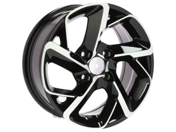 Jantes Look Citroen C-Elysée 15x6.5 4X108 ET 25 65.1 Preto Polido