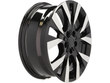 Jantes Look Citroen C4 Picasso 17x7 5X108 ET 45 65.1 (Preto Polido)