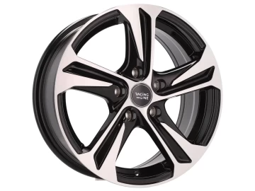 Jantes Look Citroen C5 15x6 4X100 ET 40 60.1 (Preto Polido)