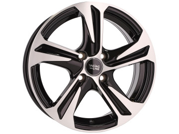 Jantes Look Citroen C5 15x6 4X108 ET 45 63.3 (Preto Polido)